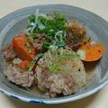 クックD6NAKD☆'s cooksnap of when they made 冷凍牛スジ★こっくり大根牛スジ煮込圧力鍋.