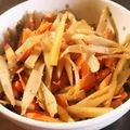 みさみさ★'s cooksnap of when they made 基本のキンピラゴボウ♪簡単フライパン.