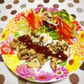 ﾁｲﾁｬﾝﾏﾏ's cooksnap of when they made 鶏むね肉のごまピカタ.