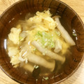 クックパッドごはん部's cooksnap of when they made 簡単♥ｼﾒｼﾞとﾈｷﾞのかき玉汁♪.