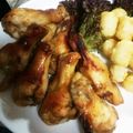 セイギママ☆'s cooksnap of when they made 簡単ローストチキン☆照り焼き風味・塩風味.