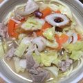 ちゃおっこ☆'s cooksnap of when they made 栄養たっぷりチャンポン　袋麺で簡単♪.