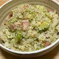 りすぼん's cooksnap of when they made アボカドとベーコンの★簡単★炊き込みご飯.