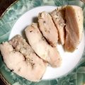 ゴチラ's cooksnap of when they made 炊飯器でやわらか！鶏ハム.