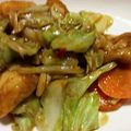 ぶんちょ♪'s cooksnap of when they made お弁当や丼！キャベツと鶏胸肉で回鍋肉風.