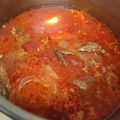 たばご飯's cooksnap of when they made 牛すじ肉と大根のトマトスープ.