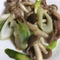 クックHEDQSC☆'s cooksnap of when they made こくうま★豚肉とアスパラの味噌炒め.