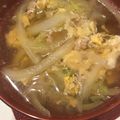 ともしかこ's cooksnap of when they made 白菜で中華スープ.