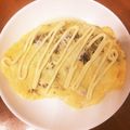 S＊mama♡'s cooksnap of when they made 春巻きの具で♪オムレツに大変身.