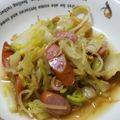 ひなたこやき's cooksnap of when they made 白菜の外葉の炒め物.