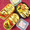 ふたごゆき's cooksnap of when they made ほうれん草とパプリカのアーモンド和え.