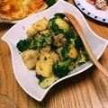 renakko's cooksnap of when they made アンチョビガーリックポテト◇男爵◇つまみ.
