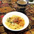 ちゅんことおさ's cooksnap of when they made プチトマトのシンプルパスタ.