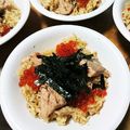 タマゴマゴマゴ's cooksnap of when they made ふるさとの秋★鮭といくらのはらこめし.