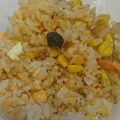 riekuma_99's cooksnap of when they made 簡単♫鮭ときのこバター風味☆炊き込みご飯.