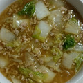 yuri314's cooksnap of when they made 白菜とひき肉のとろとろ丼.