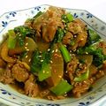 みいゆ's cooksnap of when they made ＊豚肉と小松菜の煮びたし＊.
