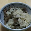 SAKI☆AO's cooksnap of when they made 炊飯器で♪牛肉とゴボウの炊き込みごはん.