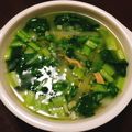 ぷちぷちぷちやん's cooksnap of when they made ブロッコリーの茎と葉のお味噌汁.