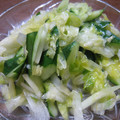 ＹＡＭＡＴ's cooksnap of when they made レタスときゅうり洋風？浅漬け.