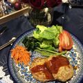 Amalka's cooksnap of when they made ふわふわハンバーグ.