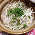 ぽぽきゅ's cooksnap of when they made お一人様♡豚肉ともやしの土鍋蒸し♪.