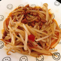 a＊1103's cooksnap of when they made もやしの納豆炒め.