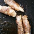 ももpppp's cooksnap of when they made エリンギの豚バラ巻.