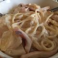 きゃりぃー♡こりら's cooksnap of when they made 本格簡単！王道のたらこクリームパスタ♪.