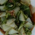あっちん３人のママ's cooksnap of when they made 白菜のおひたし.