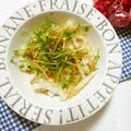 メルティローズ's cooksnap of when they made 簡単☆大根と豆苗とツナのサラダ辛子ポン酢.