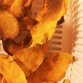 タイガーりり's cooksnap of when they made 電子レンジde揚げないかぼちゃのチップス.