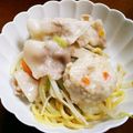peteco's cooksnap of when they made かんたん手抜き鍋♡.