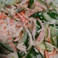 まゆゆんのママ's cooksnap of when they made きゅうりとカニカマのヘルシーサラダ.