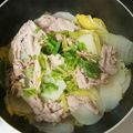 ☆アンシェル☆'s cooksnap of when they made 豚 大根 白菜の重ね煮.