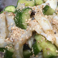 鈴木's cooksnap of when they made 簡単おつまみ♪きゅうりとタコのわさび和え.