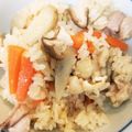 クックE662AA☆'s cooksnap of when they made 鶏ごぼう炊き込みごはん★.