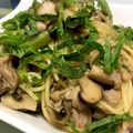 たなコアラ's cooksnap of when they made 米油活用！きのこと鶏の和風ぱすた.