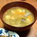 ☆のっこ★'s cooksnap of when they made 野菜たっぷりけんちん汁(圧力鍋).