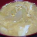 あゆたっくん's cooksnap of when they made コツあり旨味玉葱♡とろぉり半熟卵お味噌汁.