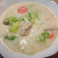 kutsuken's cooksnap of when they made お手軽☆チキンと白菜のクリーム煮.