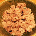 ひまま。そま。うた。's cooksnap of when they made 切り餅で！赤米のもっちりおこわ風.