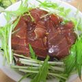 ♥ゅみりぉん♥'s cooksnap of when they made まぐろづけ丼.