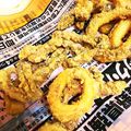 ユーロン's cooksnap of when they made イカそうめんの関連レシピ ゲソの唐揚げ.