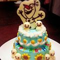 こぶたちゃんママ★'s cooksnap of when they made オラフ❄キャラチョコプレート.