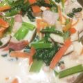 クック5CJW2R☆'s cooksnap of when they made ワンパンで♪小松菜と海老のクリーム煮.
