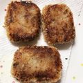 Ｍatu☆Music's cooksnap of when they made 余った肉じゃがで作る揚げないコロッケ♪.
