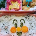 まる子のママ☆'s cooksnap of when they made 簡単キャラ弁☆アンパンマン.
