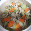 まん丸みかリン's cooksnap of when they made 寒い日や風邪予防に。豚と白菜のみぞれ鍋.
