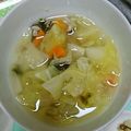 ｽｶｲﾌｨｯｼｭ☆'s cooksnap of when they made トロトロ旨味たっぷりお味噌汁☆幼児食にも.